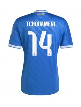 Billige Real Madrid Aurelien Tchouameni #14 Tredjedrakt 2025-26 Kortermet